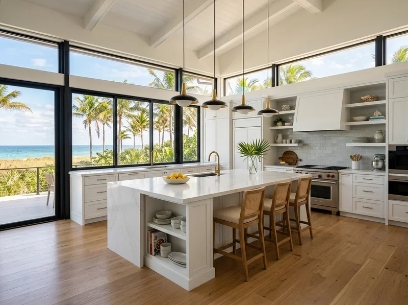 JR Stone Design work in a Palm Beach County home